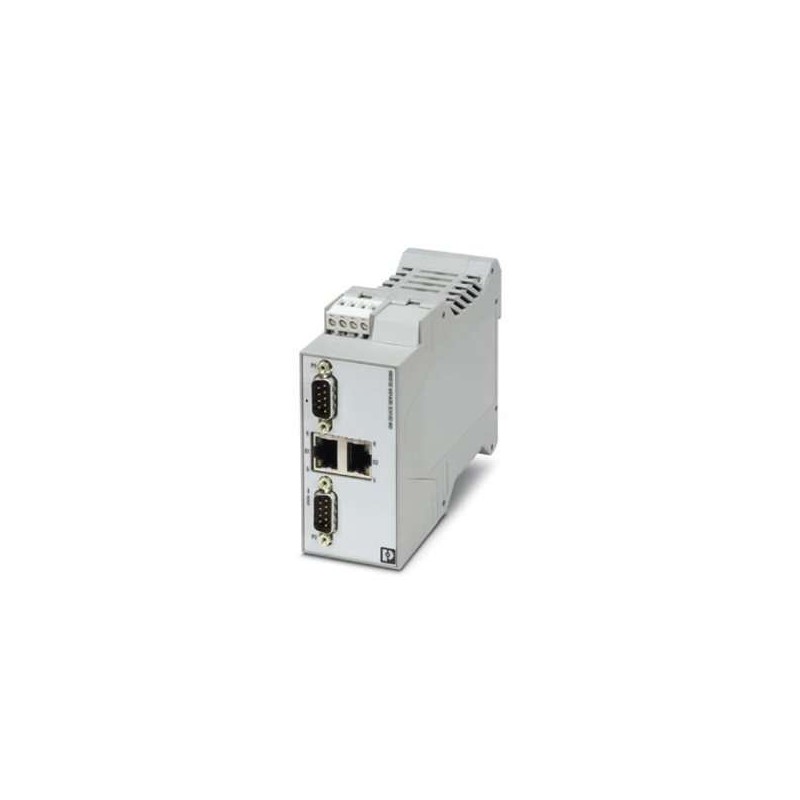 1062380 Phoenix Contact - GW EIP/MODBUS 2E/2DB9 The GW EIP/MODBUS... enables two-way communication between EtherNet/IP and Modbus protocols. Includes two RJ45 ports and two D-SUB 9 ports
