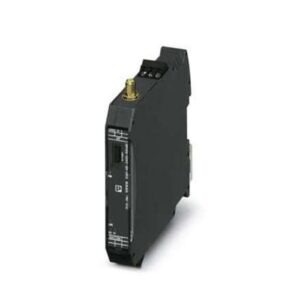 1081818 Phoenix Contact - RAD-EE-2400-RS485 2.4 GHz wireless transceiver with RS-485 interface, RSMA (female) antenna connection, point-to-point, star, and mesh networks up to 250 stations, range of up to 500 m (with a clear line of sight), for worldwide use