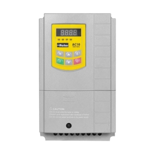 10G-43-0120-BN Parker AC Variable Frequency Drives, kW Rated - AC10 Series, IP20 – 3PH, 400V – 5.5kW, Frame 3 – Brake Switch – No Filter
