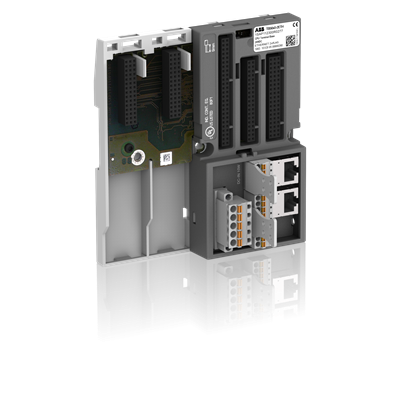 1SAP112300R0278 ABB - TB5620-2ETH TB5620-2ETH: AC500 Terminal base. For AC500 V3. 2 slots for communication module. 2 Ethernet interfaces. 1 serial interface. 1 CAN interface.
