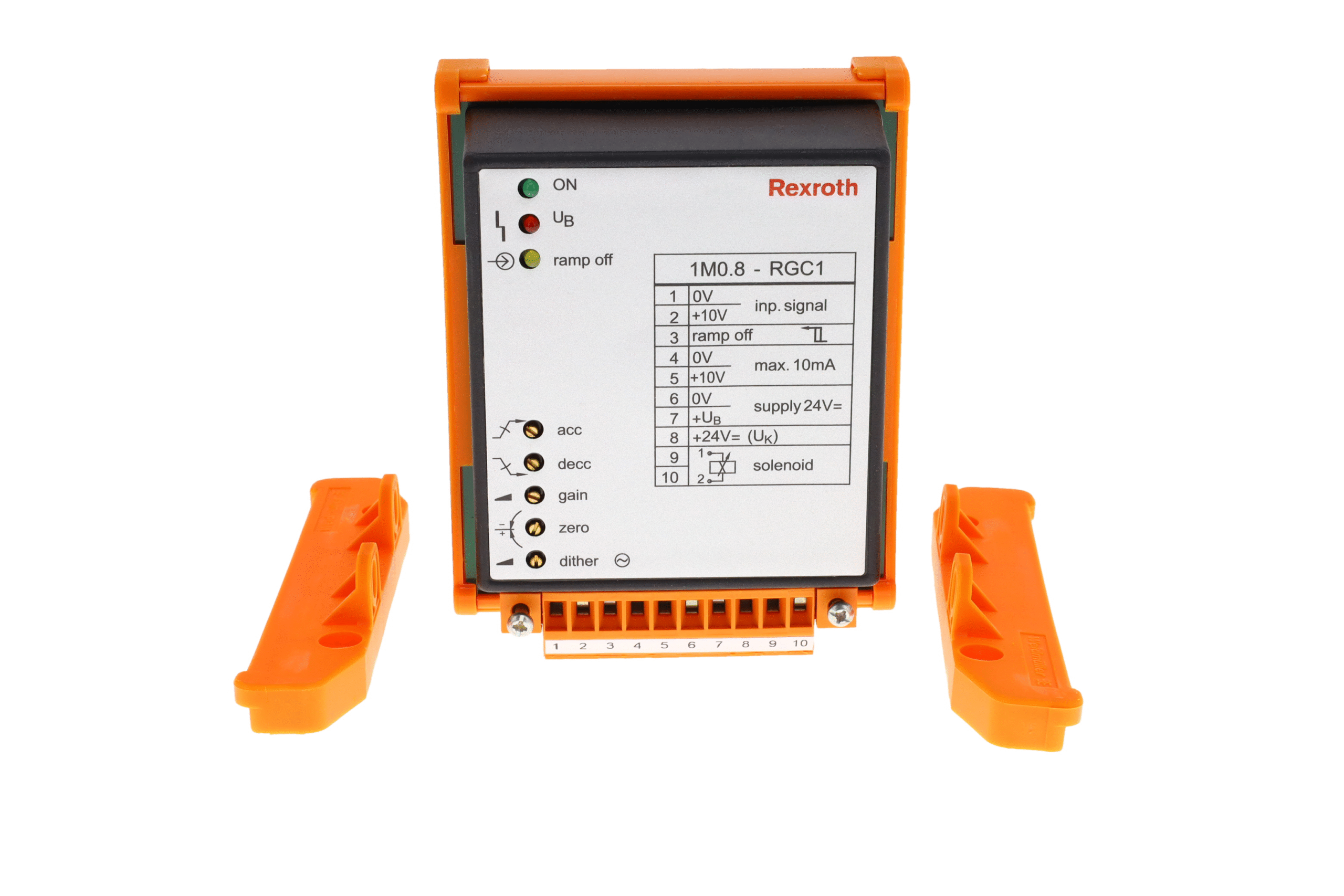 0811405126 Bosch Rexroth - VT-MSPA 1-508-V10/V0 AMPLIFIER MODULE,.8AMP,24VDC,FOR PROPORTIONAL VALVE WITHOUT POSITION CONTROL,AKA:VT-MSPA-1-508-10-V0,CONTROLLER