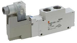 VQZ3121-5Y1-02 SMC SMC VQZ3121-5Y1-02 valve, body ported, din (dc), VQZ3000 VALVE, SOL 4/5-PORT