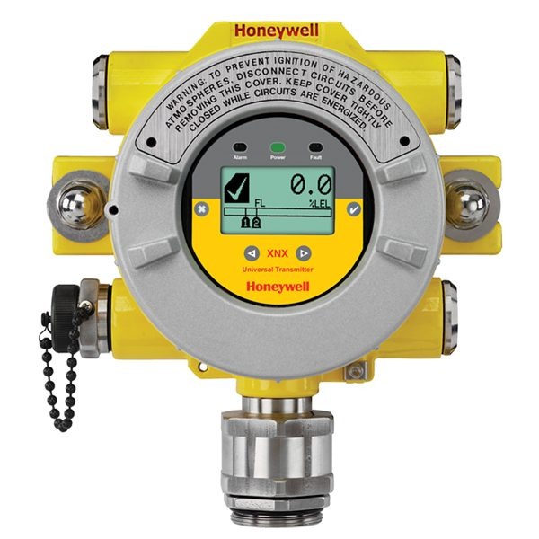 XNX-AMAV-RNIF1 Honeywell XNX Gas Detector, HART over 4-20mA output and 3 fault/alarm relays, ATEX/IECEx/INMETRO, 4 x M25 entries, painted Aluminium, includes MPD IR hydrocarbon (Propane) sensor 0-100%LEL