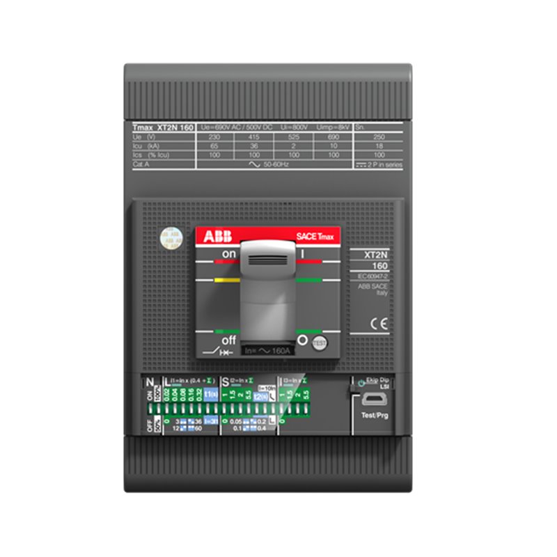 1SDA075084R1 ABB - XT2L 125 Ekip I In125A 3p F F UL/CSA CIRCUIT BREAKER TMAX XT2L 125 UL/CSA FIXED THREE-POLE WITH FRONT TERMINALS AND SOLID-STATE RELEASE IN AC EKIP M DIP I R 125 A