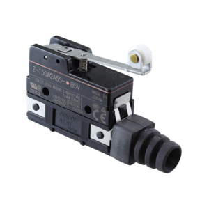 Z-15GW2A55-B5V Omron General-purpose Basic Switch, Hinge roller lever, General load General type, Drip-proof type (Drip-proof with terminal protective cover), SPDT, Rated through current 15 A, Screw terminal with terminal protective cover