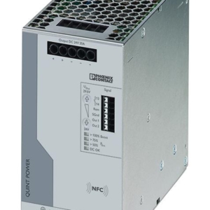 2904602 Phoenix Contact - QUINT4-PS/1AC/24DC/20 Primary-switched QUINT POWER power supply with free choice of output characteristic curve, SFB (selective fuse breaking) technology, and NFC interface, input: 1-phase, output: 24 V DC/20 A