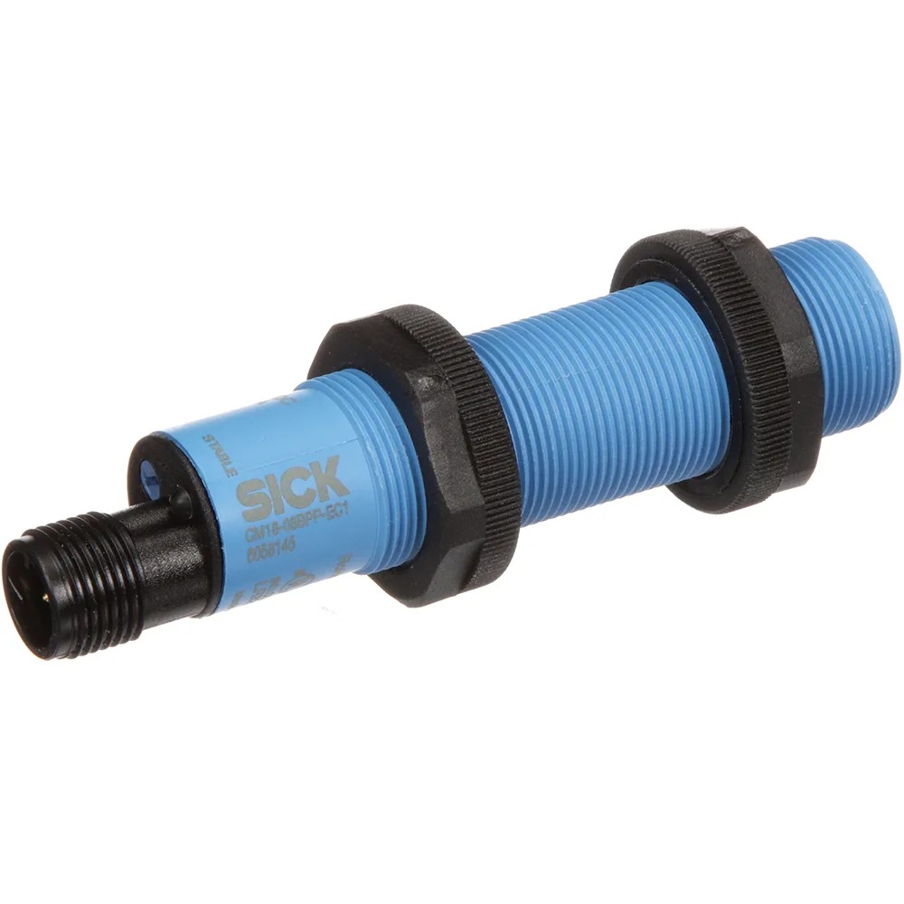 6058145 Sick - CM18-08BPP-EC1 M18 x 1 Capacitive Proximity Sensor - Barrel, PNP Output, 8 mm Detection, IP68, IP69K