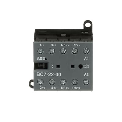 GJL1313501R0001 ABB - BC7-22-00-01 Mini Contactors-Four-Pole Mini Contactors with Screw Connection-5.5 kW (AC-3) - 20 A (AC-1 40°C), DC Coil
