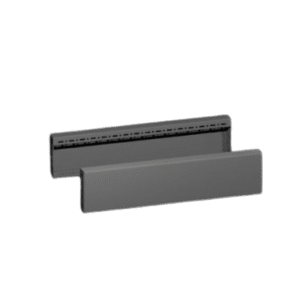 VX 8660.033 Rittal - 8660033 Side plinth flanges for VX plinth system, sheet steel