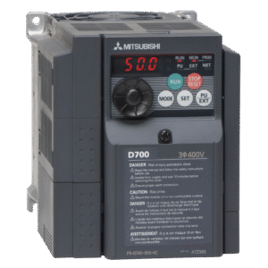 FR-D740-050-NA Mitsubishi INVERTER, FRD700 SERIES, 400 V POWER SUPPLY, 3 PHASE, 2.2 KW, 3 HP, 5.0 AMP, NORTH AMERICAN VERSION