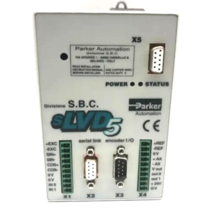 SLVD5PR Parker Servo Motor Driver, 5A,W/KEYPAD