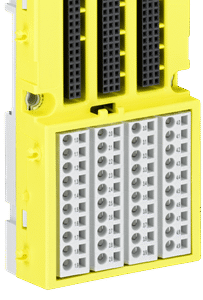 1SAP281200R0001 ABB - TU582-S I/O terminal unit. For safety I/O Modules. 24VDC. Spring terminals (TU582-S)