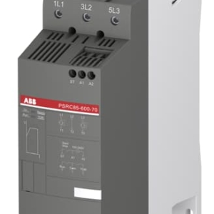 1SFA896214R7000 ABB - PSRC85-600-70 PSRC85-600-70 Softstarter - 85 A - 208 ... 600 V AC. The softstarter PSRC85-600-70 has a rated maximum operational current of 85 A with an operating voltage span from 208...600 V AC. The rated control voltage is between 100...240 V AC at 50/60 Hz.