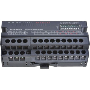 AJ65SBTB1-16DT Mitsubishi PROGRAMMABLE CONTROLLER, PLC CC-LINK COMPACT MODULE, 8 INPUTS/OUTPUTS, 24 VDC, TRANSISTOR OUTPUT TYPE, SCREW TYPE TERMINAL, DIN RAIL MOUNT