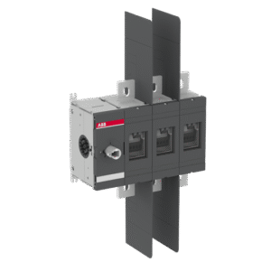 1SCA022798R0730 ABB - OT600U03 3-pole, front operated, base mounted non-fusible diconnect switch, handle and shaft are not included, terminal bolt kit included