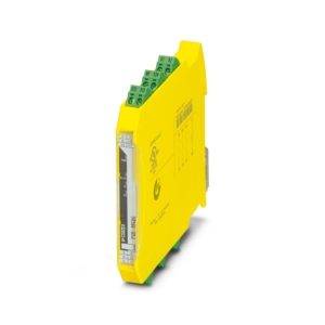 2700553 Phoenix Contact - PSR-MC50-3NO-1DO-24DC-SC Safety relay for monitoring non-equivalent signal generators up to SILCL 3, Cat. 4, PL e, 2-channel, non-equivalent operation, automatic or manual, monitored start, 3 enabling current paths, US = 24 V DC, plug-in screw terminal block
