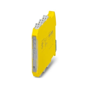 2700569 Phoenix Contact - PSR-MC40-3NO-1DO-24DC-SC Safety relay for emergency stop, safety doors, and light grids up to SILCL 3, Cat. 4, PL e, 1 or 2-channel operation, automatic or manual, monitored start, 3 enabling current paths, US = 24 V DC, plug-in screw terminal block