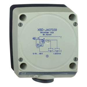 XSDA400519 Telemecanique Inductive Sensor NO/NC 10Hz 240V 40mm IP67 Screw Clamp Terminal XSD