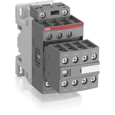 1SBL177001R1322 ABB - AF16-30-22-13 3 pole - 690 V IEC or 600 UL contactor with pre-mounted auxiliary contacts and screw terminals