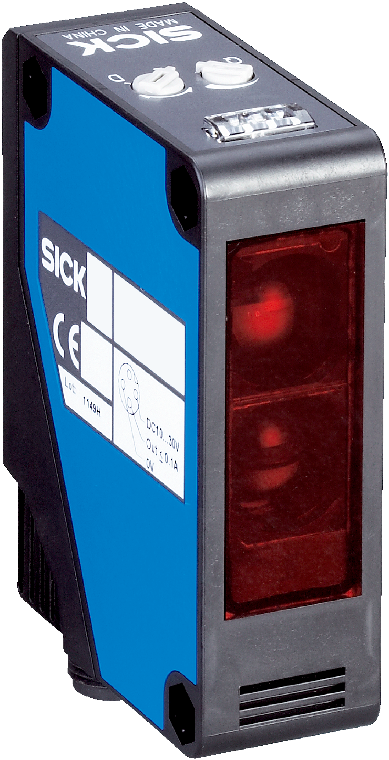 6044728 Sick - WTE280-2P2431 Photoelectric proximity sensor, energetic. Sensing range max.: 10 mm ... 2,000 mm. Connection type: Connector M12, 4-pin.
