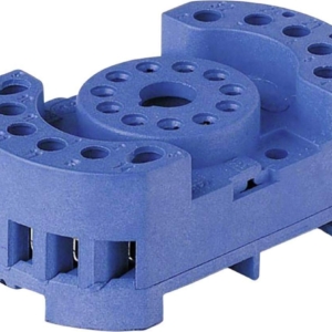 90.23 Finder RELAY SOCKET, 10 AMP, 250 V, 11-PIN, FOR USE WITH TYPE 60.13 RELAYS, IP20 ENCLOSURE