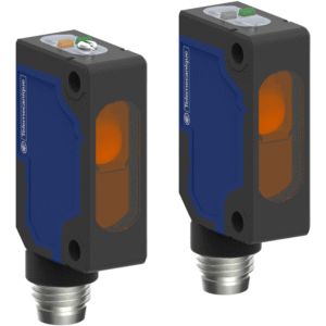 XUM2APXBM8 Telemecanique Telemecanique Sensors Miniature Photoelectric Sensor, Direct Beam, 30m Detection, PNP Output