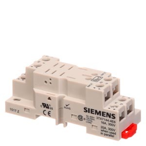 US2:3TX71444E6 Siemens - 3TX71444E6 Relay Socket 8 Pin Touchsafe