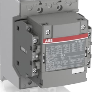 1SFL467063R1122 ABB - AF146B-30-22-11 AF146B-30-22-11 Contactor 3 pole - 1000 V IEC or 600 V UL with pre-mounted auxiliary contacts and standard ferrules, controlling motors up to 75 kW / 400 V AC (AC-3) or 100 hp / 480 V UL and switching power circuits up to 225 A (AC-1) or 200 A UL general use.