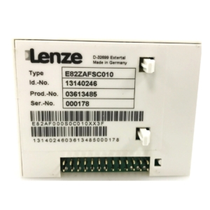 13206516 Lenze - E82ZAFCC210 INVERTER, SERIES 8200, VECTOR, CAN I/O PT, VERSION C, 24 V SUPPLY