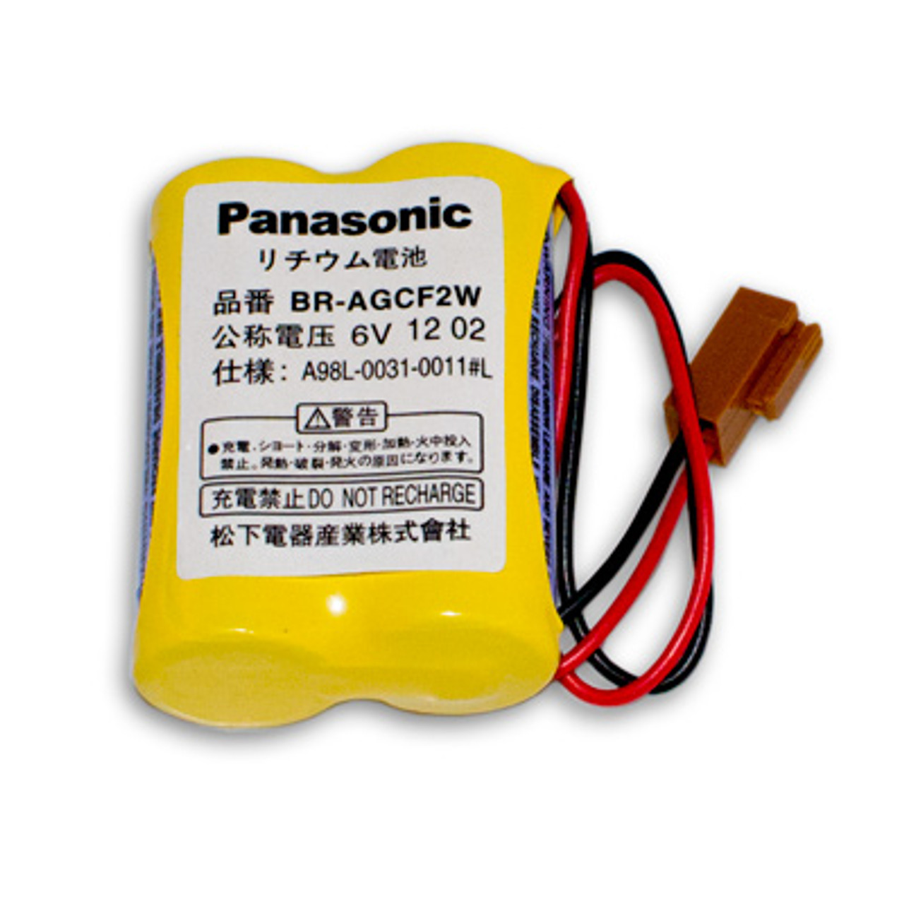 A98L-0031-0011 Fanuc BATTERY, BATTERY PACK, LITHIUM, 6 V, 1800 MAH