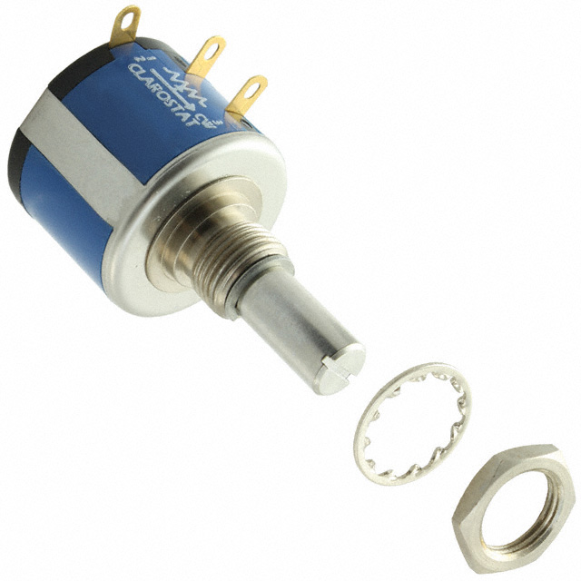 73JA5K Honeywell WIREWOUND POTENTIOMETER, 5KOHM, 5%, 2W, PRODUCT RANGE: 73 SERIES, 10 TURNS, TRACK TAPER: LINEAR, POTENTIOMETER MOUNTING: PANEL, SHAFT DIAMETER: 6.35MM, ROHS COMPLIANT: YES