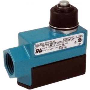 BZE6-2RN Honeywell LIMIT SWITCH, BZE6 SERIES, SPDT, LIMIT SWITCH ACTUATOR:PLUNGER, 15 AMP, 480 VAC, OPERATING FORCE MAX:6.67N, 500 MA