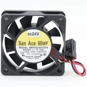 9WF0624H7D03 Fanuc FAN, 24VDC, 2.88 W, .12A, 60X15 MM, 3 WIRES