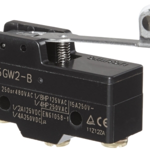 Z-15GW2-B Omron LIMIT SWITCH, ROLLER LEVER, 250V, 15-AMP, SPDT