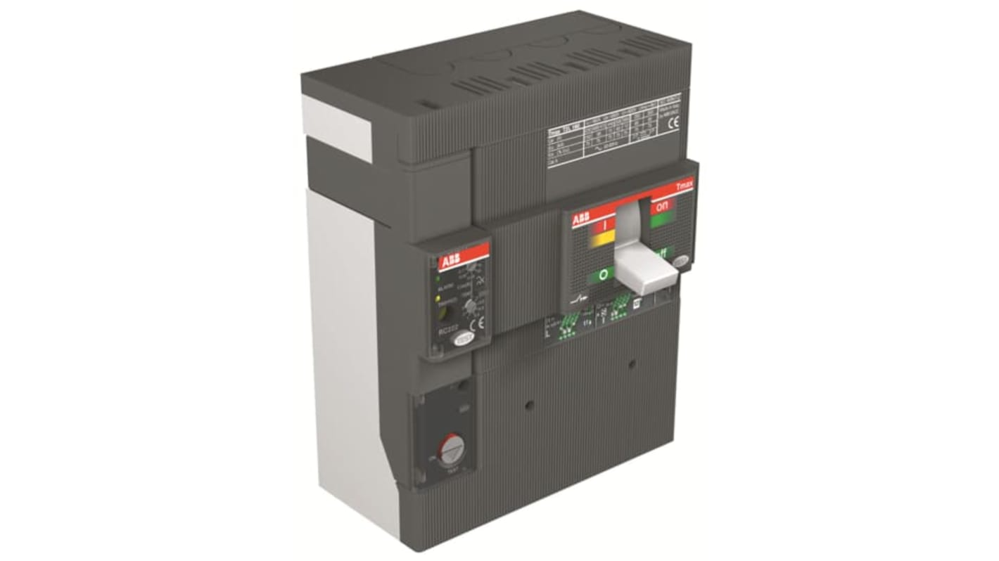 1SDA054312R1 ABB - T4L 250 MA 200-2800 3p F F CIRCUIT BREAKER TMAX T4L 250 FIXED THREE-POLE WITH FRONT TERMINALS AND MAGNETIC RELEASE MA Iu 200 I3=1200...2800 A