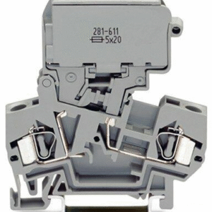 0281-0623 Wago TERMINALBLOCK FUSED 28-12AWG 0.25X1.25IN