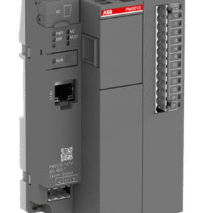 1SAP122600R0072 ABB - PM5012-T-ETH PM5012-T-ETH: AC500-eCo Processor module. Memory 1MB. 6 DI 24 VDC. 4 DO-Transistor 24 VDC. Ethernet interface. 1 option slot.
