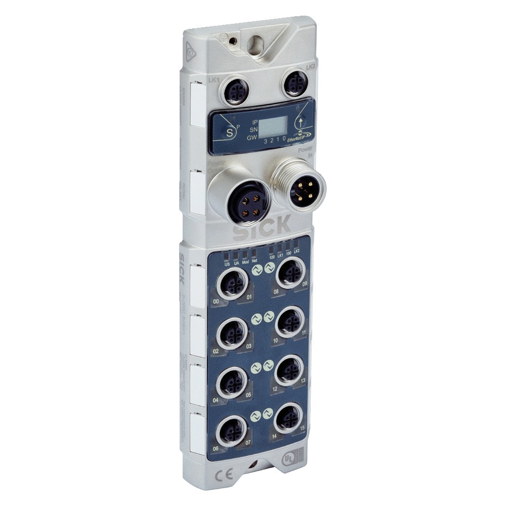 6053255 Sick - IOLG2EI-03208R01 IO-LINK MASTER, ETHERNET, I/P, 8 MULTIFUNCTIONAL PORTS