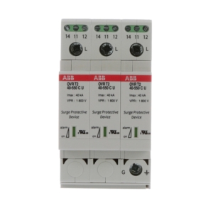 OVRT23L40550PTSU ABB Circuit breaker, OVR SPD 3P 40KA 550V P TS 3RD ED