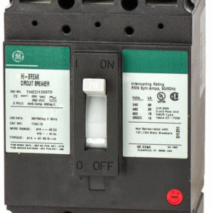 TED136125WL General Electric CIRCUIT BREAKER, 125AMP, 3POLE, 600VAC
