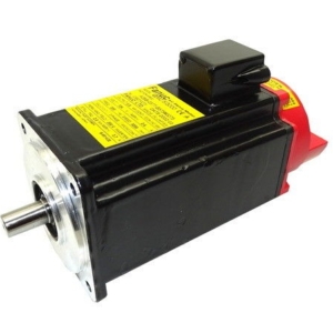 A06B-0376-B575 Fanuc SERVO MOTOR, AC MOTOR, AC SERVO MOTOR AM2/3000 A64 STRAIGHT SHAFT, AC MOTOR TYPE AM2/3000, STRAIGHT SHAFT, A64 ENCODER, 131V AC, 2.4 AMP, 200 HZ, 3 PHASE, CNC