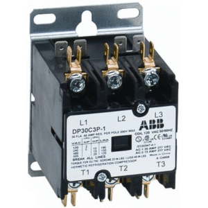 1SBX103300R1100 ABB - DP30C3P-F Definite Purpose Contactor, 1SBX103300R1100 ABB