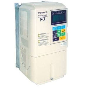 CIMR-F7Z42P21B Omron INVERTER DRIVE, F7 SERIES, THREE-PHASE, 380/480 VAC INPUT, 50/60 HZ, 2.2 KW MOTOR OUTPUT, 5.3 AMP, VOLTAGE OUTPUT PROPORTIONAL TO INPUT, IP20 / NEMA1 ENCLOSURE
