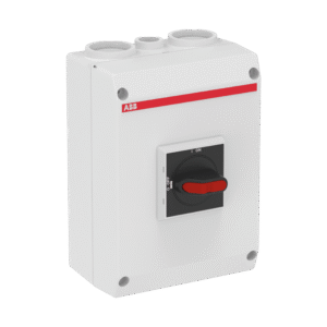 1SCA022401R0170 ABB - OTP36T3M ABB - OTP36T3M 1SCA022401R0170 SAFETY SWITCH, 36A, 3 POLE, IP65, 2NO 2NC, 1NO AUXILIARY