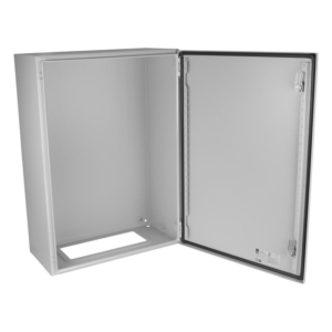 AE 1057.500 Rittal - 1057500 Compact enclosures AE. Housing with door of carbon steel, spray-finished with mounting plate and gland panel in the base.