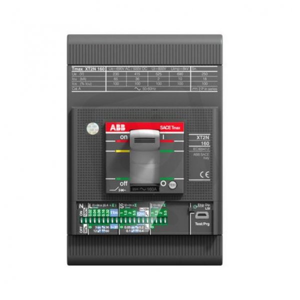 1SDA067058R0001 ABB - XT2N 160 EKIP LS/I IN=160A 3P F F CIRCUIT BREAKER, 1SDA067058R0001 ABB - XT2N 160 EKIP LS/I IN=160A 3P F F