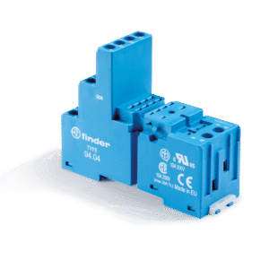 94.04 Finder RELAY SOCKET, 250V, 10A, DIN RAIL