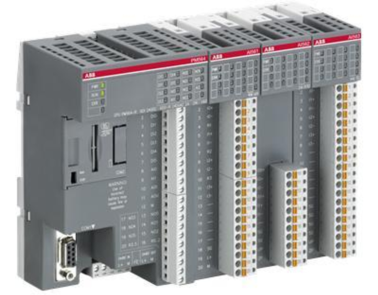 1SAP121200R0071 ABB - PM556-TP-ETH PROGRAMMABLE LOGIC CONTROLLER,20,4-28.8 VDC (24 VDC NOMINAL),8 DIGITAL INPUTS,6 DIGITAL OUTPUTS,2.5 WATT,642 KB MEMORY SIZE,1 X RS485 PORT