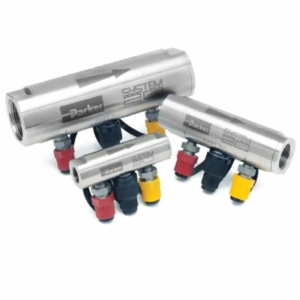 STI0144100 Parker System 20 monitors, combined with the inline sensor, give the user accurate and instant readings of oil or water flow, pressure and temperature without the need to shut down the system.