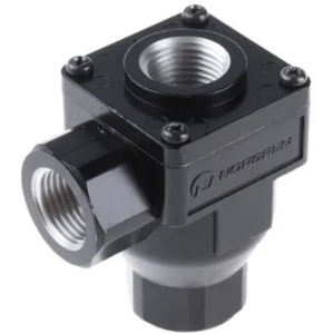 T70C4800 Norgren QUICK EXHAUST VALVE, 10 BAR MAX, ALUMINIUM CONSTRUCTION